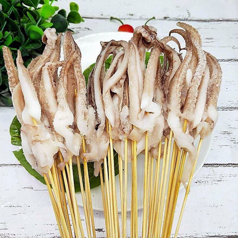 手把串鱿鱼须小串烧烤串冷冻半成品
