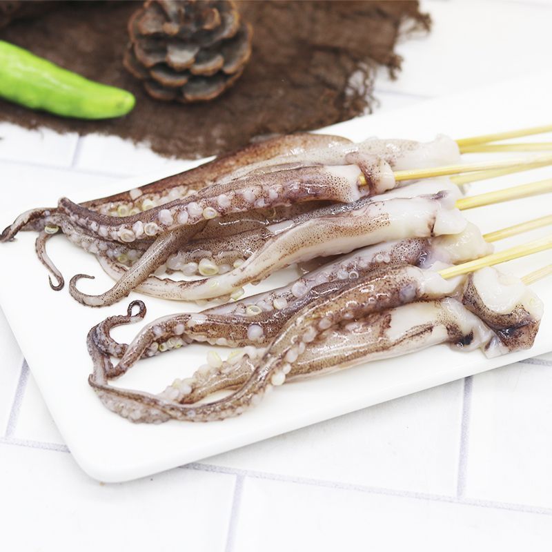 手把串鱿鱼须小串烧烤串冷冻半成品