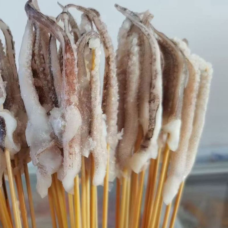 手把串鱿鱼须小串烧烤串冷冻半成品