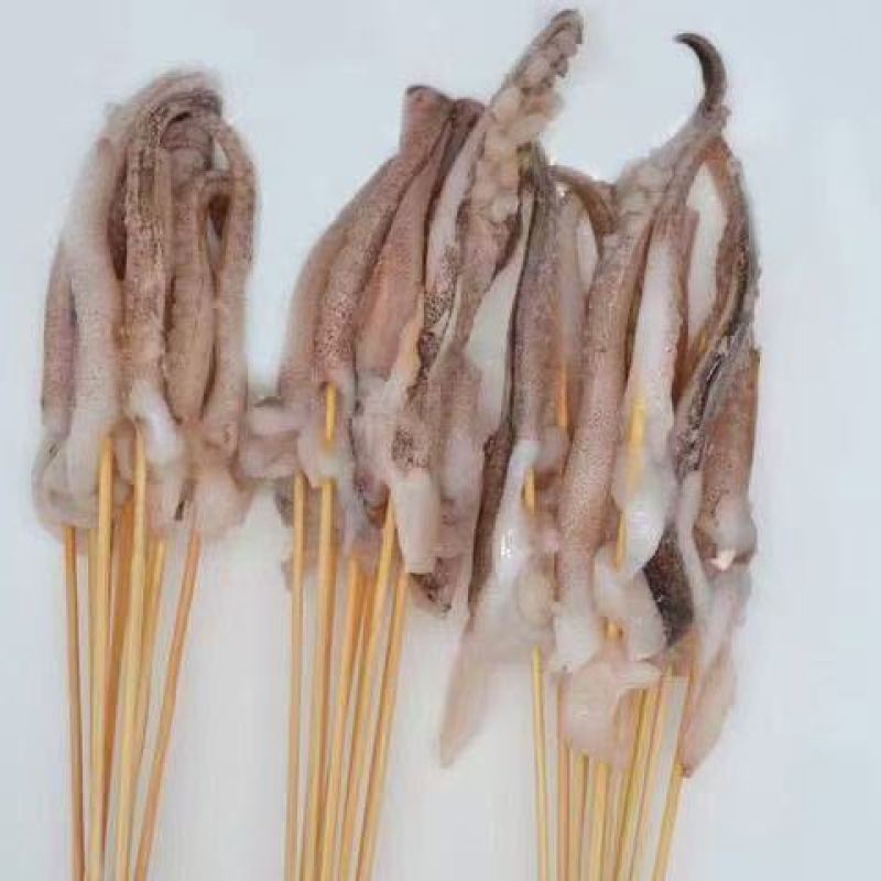 手把串鱿鱼须小串烧烤串冷冻半成品