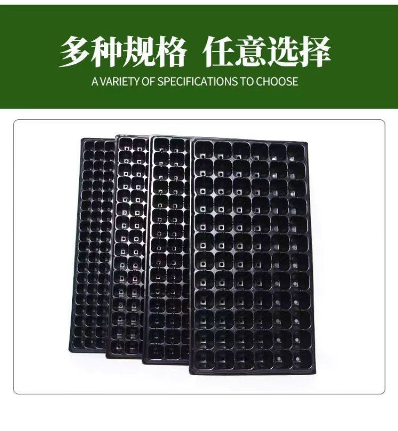 育苗穴盘育苗盘托盘批发加厚林木蔬菜多肉扦插盘秧苗盘草莓育