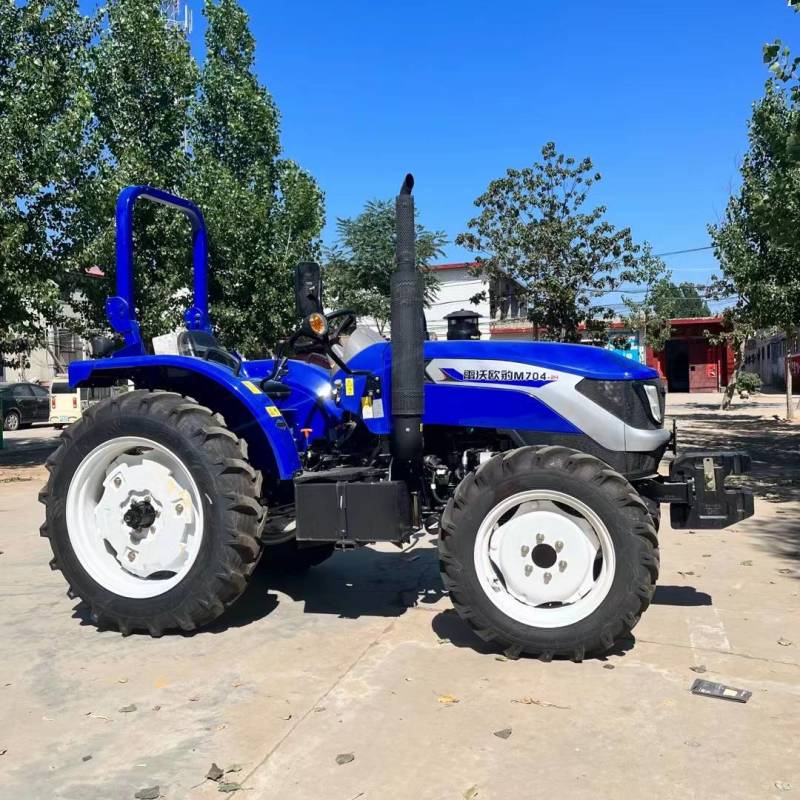 全新车雷沃欧豹704品牌拖拉机农用四驱旋耕机