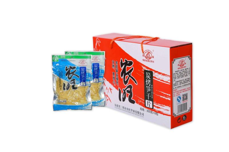 闽笋类制品福建土特产三明农旺生烤笋干新工艺快速泡发