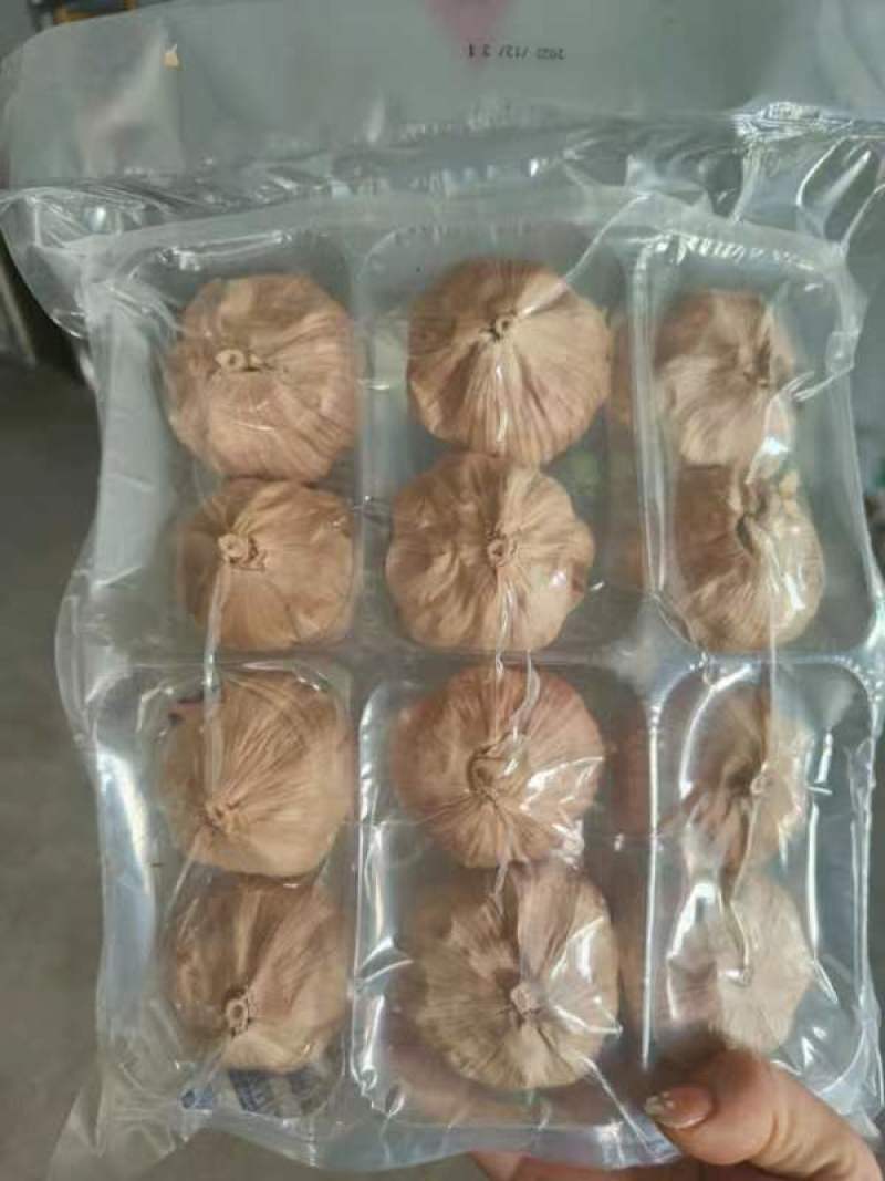 酸甜黑蒜多瓣黑蒜厂家批发价格山东金乡大蒜特产供应