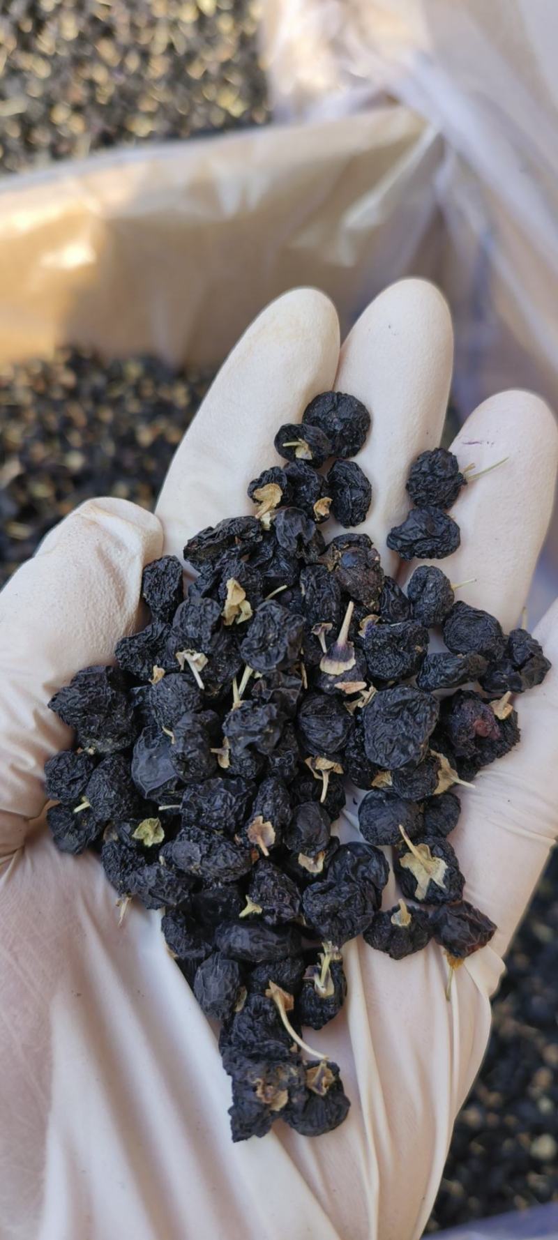 黑枸杞包邮干果规格齐全实物图拍摄500g一袋