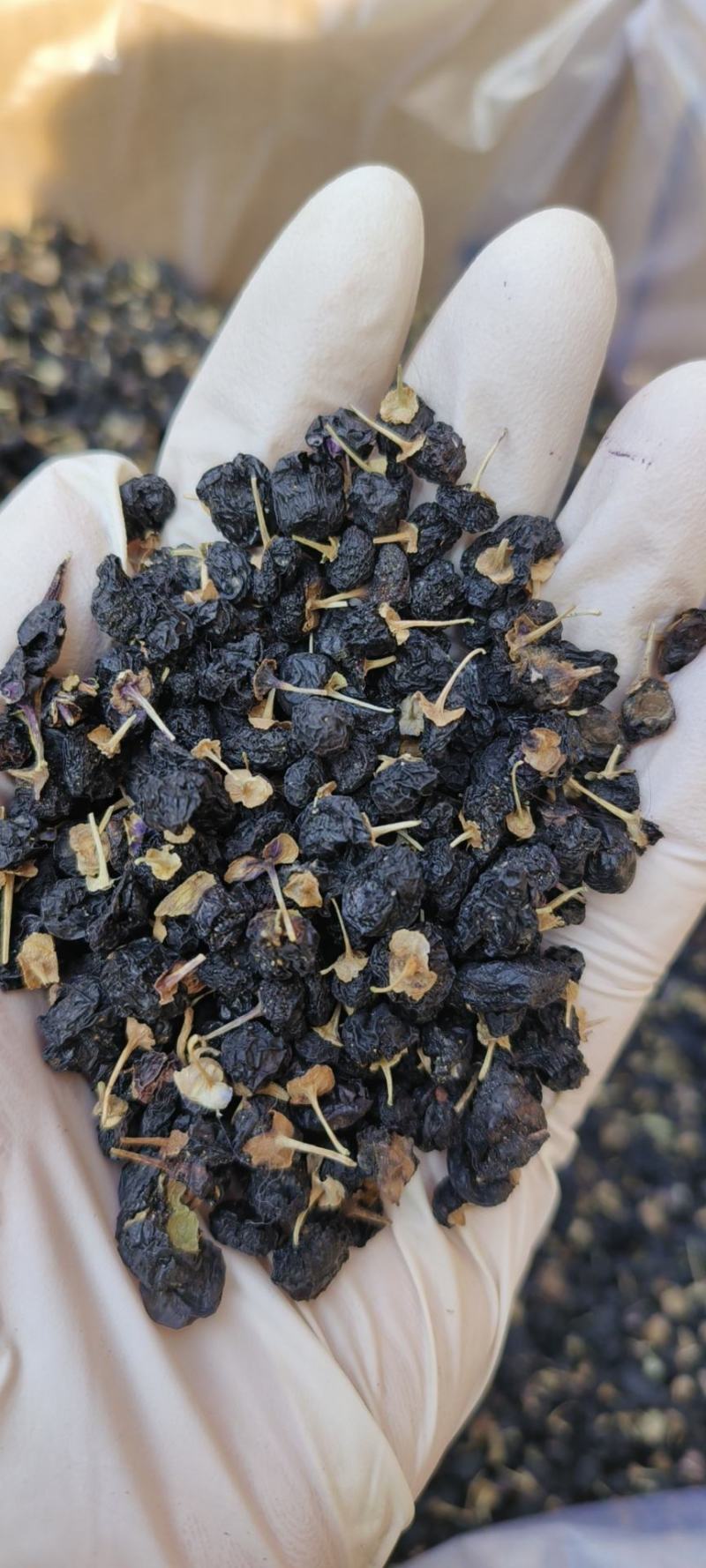 黑枸杞包邮干果规格齐全实物图拍摄500g一袋