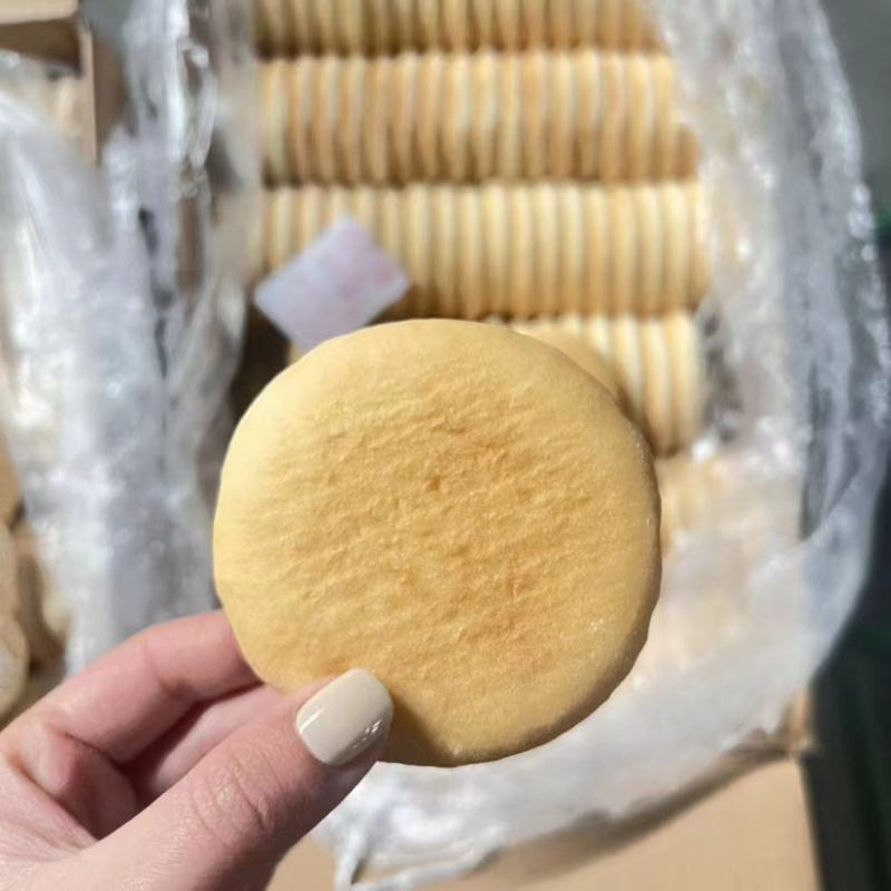 跑江湖地摊湖南老面法饼原味椒盐味全国发货厂家批发货源