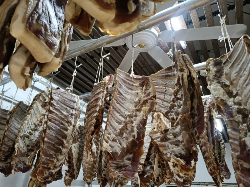 农家风吹干排骨，老腊排，无添加剂，工厂直销，质量保障