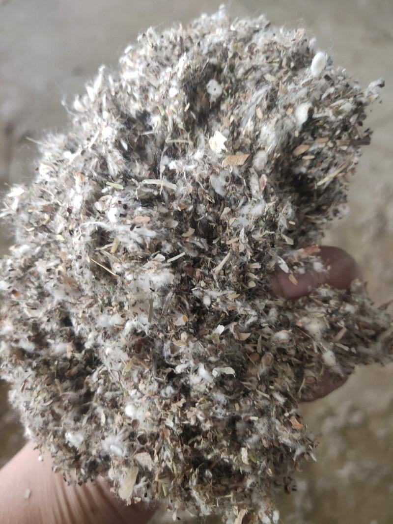 出售优质棉渣，代替棉壳。降低成本