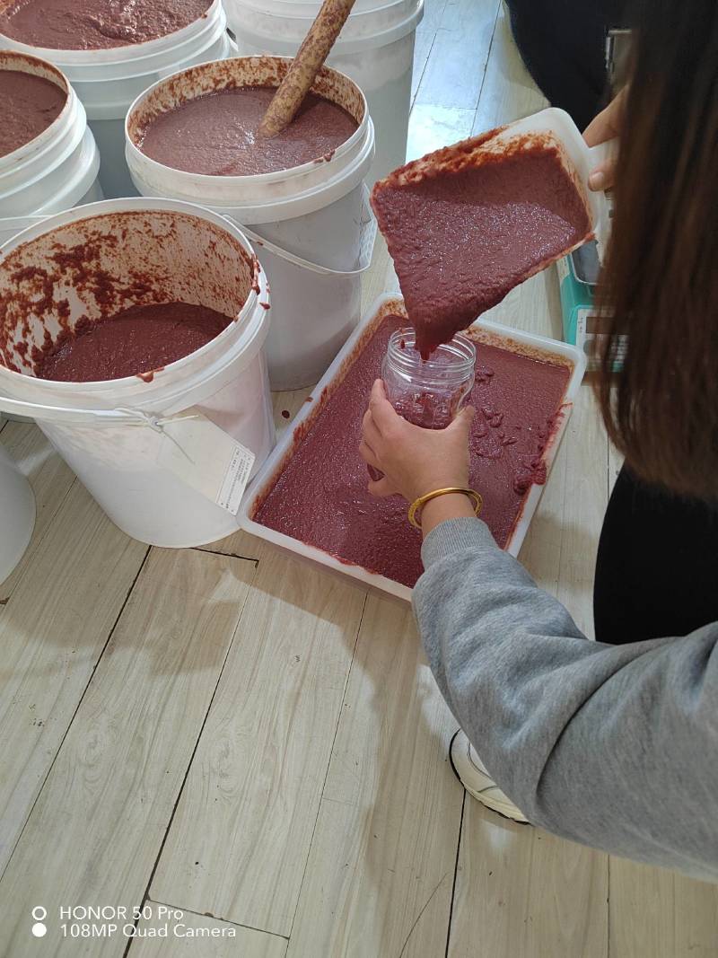 青岛自磨砺虾酱蟹酱虾虎酱发酵咸臭香味道正宗
