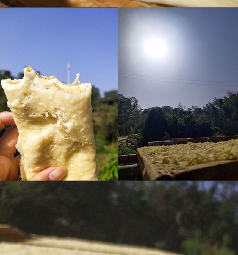 安徽太湖特色小吃豆粑正宗土特产手工制作
