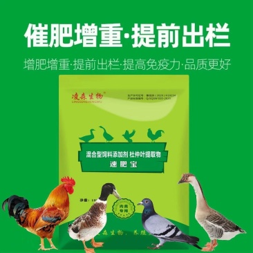 肉禽催肥增重促生长，提前出栏，节省饲料成本，毛色发亮，卖