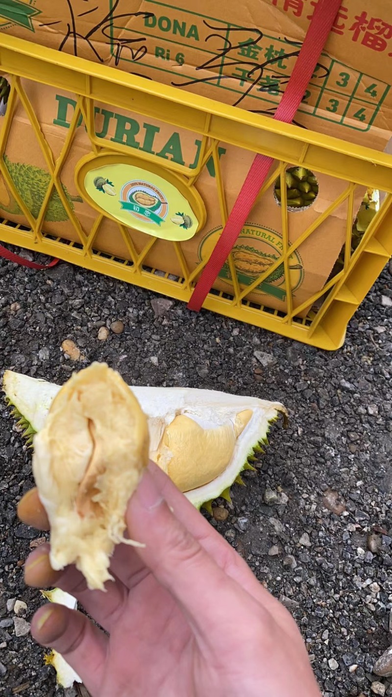 越南干尧榴莲，一件批发支持视频验货整柜切柜
