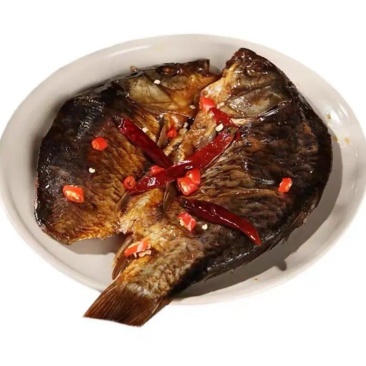 洪湖特色风味酱板鱼，卤鲫鱼