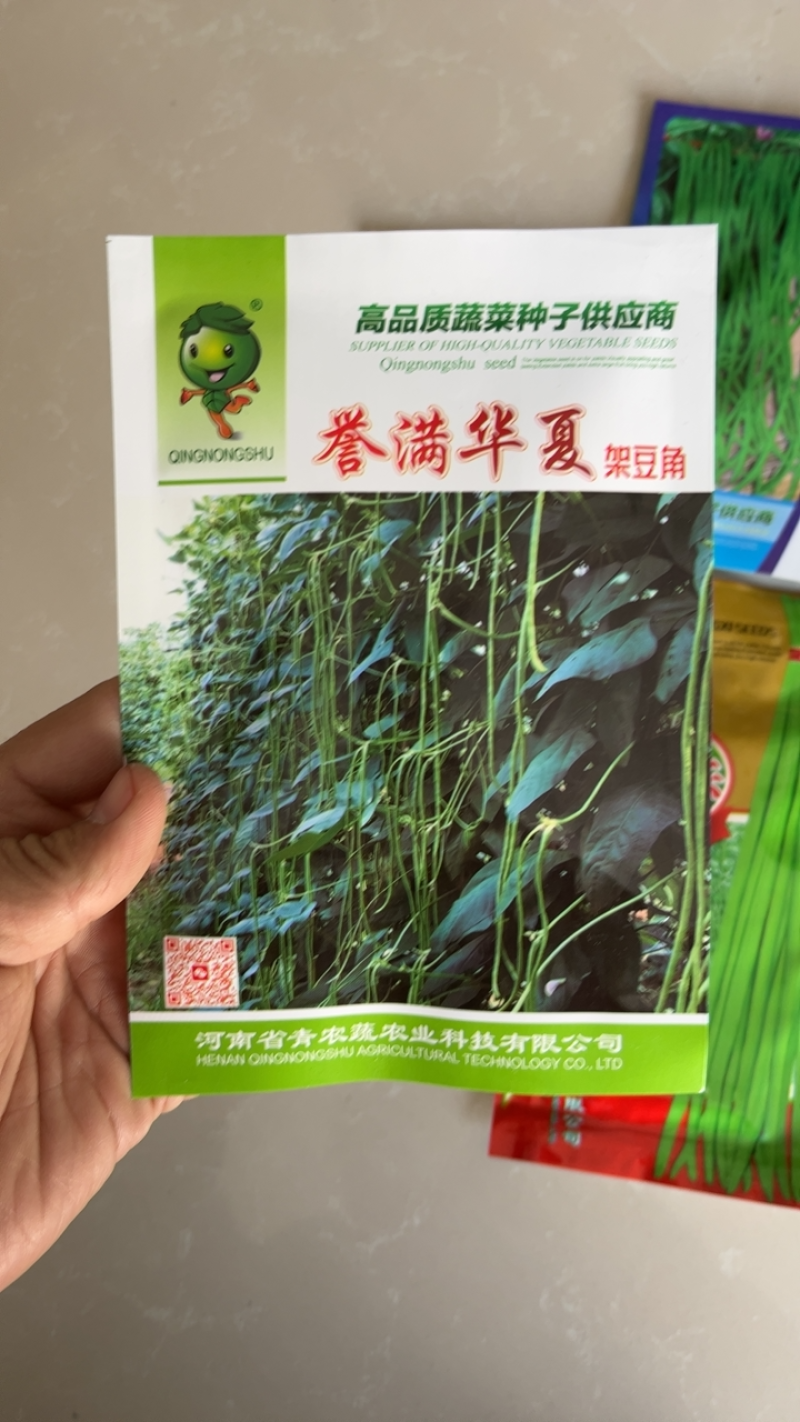 热销小袋装架和无架豆角条形均匀肉质细腻肥产量高条形顺直
