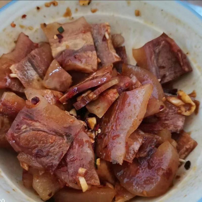 新鲜牛头肉羊头去骨羊脸肉不掺