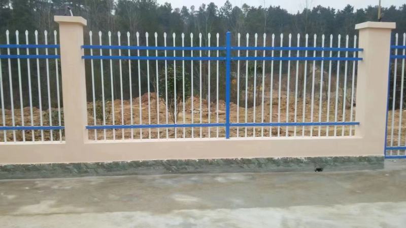 锌钢围墙护栏小区别墅围墙栅栏铁艺围栏园区锌钢护栏杆