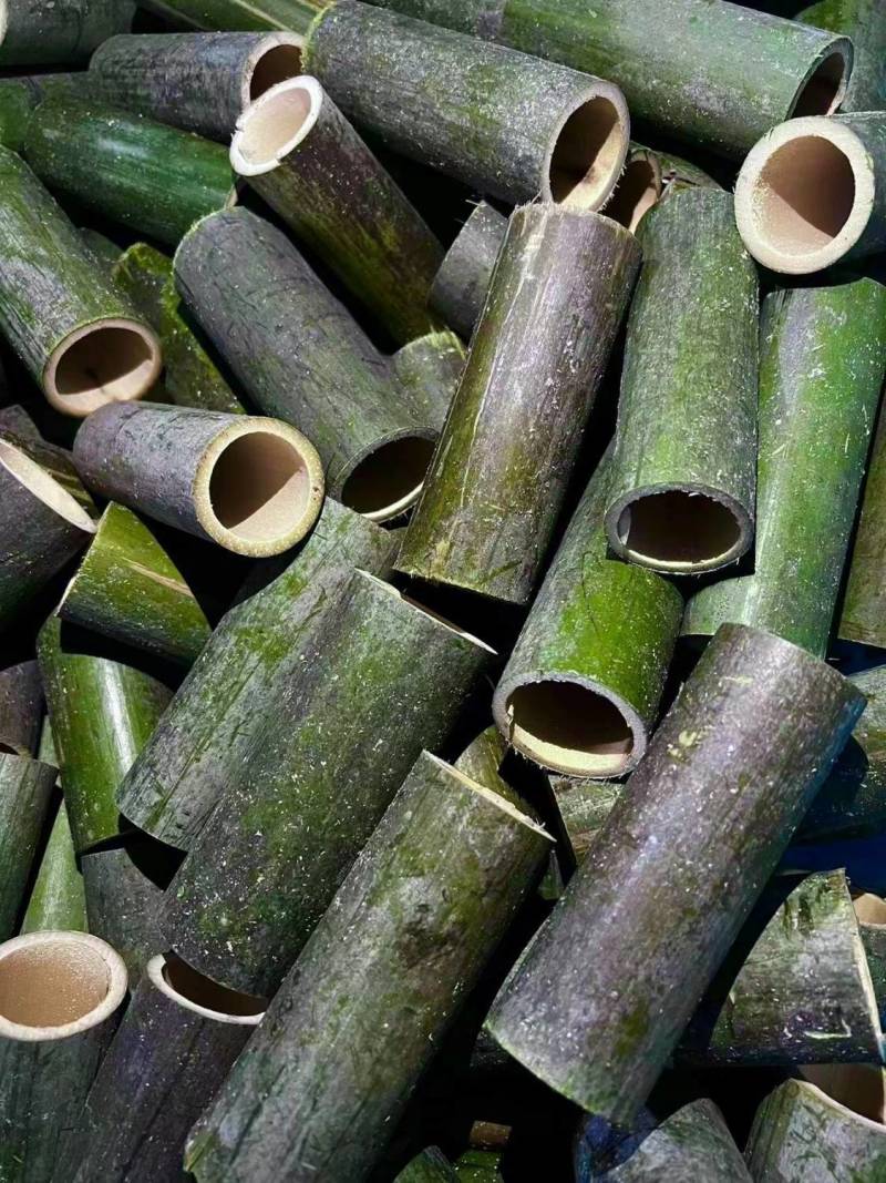 两头空心竹筒粽子模具家用竹筒摆摊专用商用竹筒饭蒸筒竹筒
