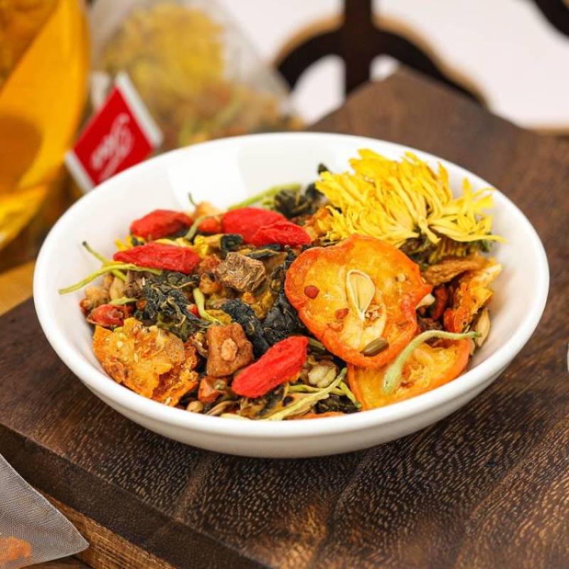 南京同仁堂菊花决明子茶12味配料三角包组合花茶一件代发