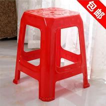 塑料凳子家用成人加厚塑胶板凳创意时尚方凳简约中小号浴室椅