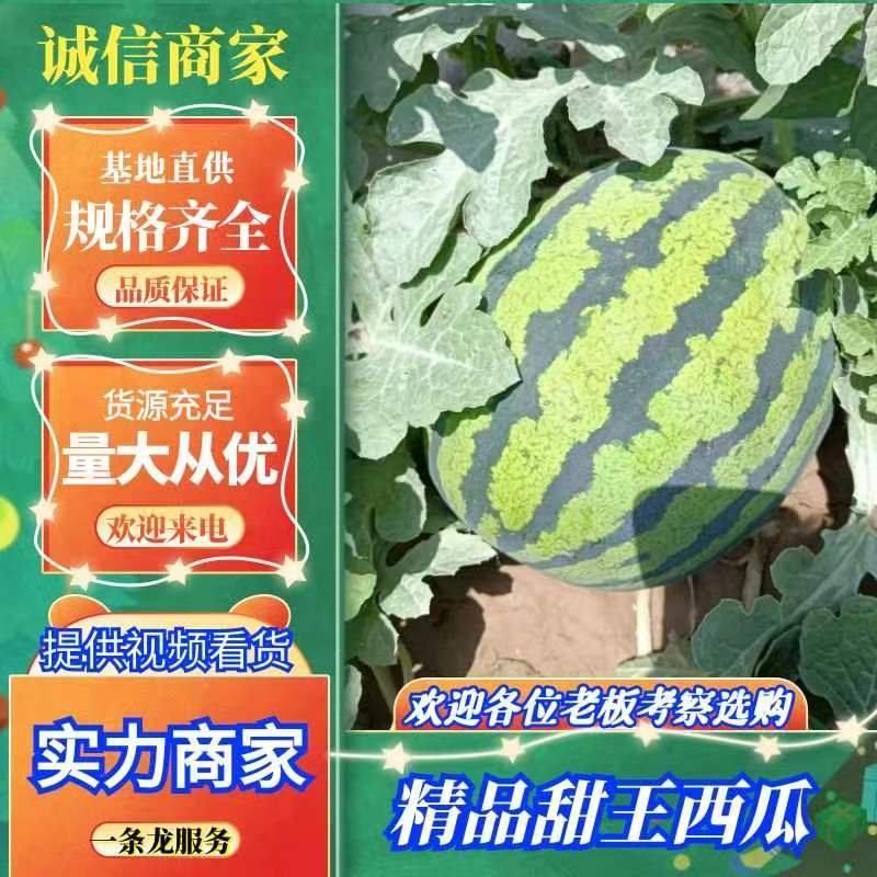 【实力】甜王西瓜个头大，品质好，包售后代发欢迎致电