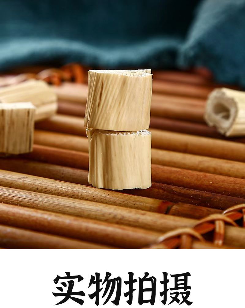 芦根段统货，原产芦根，坚守源头，当季新货，扁圆柱行，