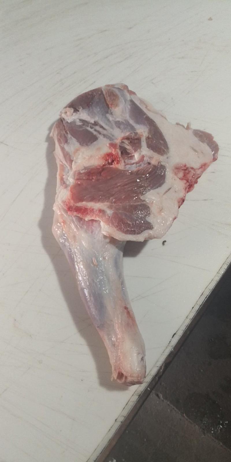新鲜羊腿山西羊肉羔羊绵羊羊腿肉冷冻烧烤食材
