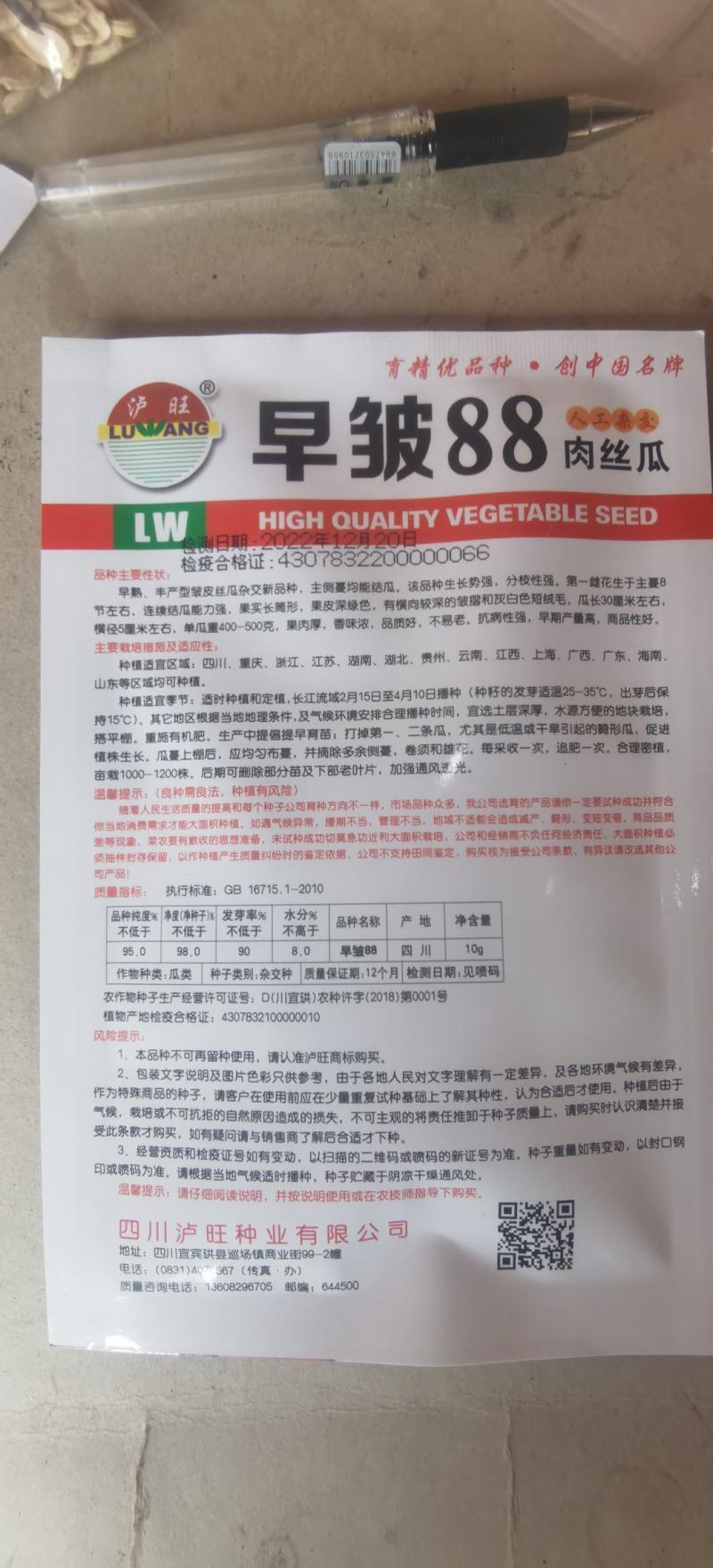 【皱皮丝瓜种子】早皱88早熟结果节位低长度30厘米大皱皮