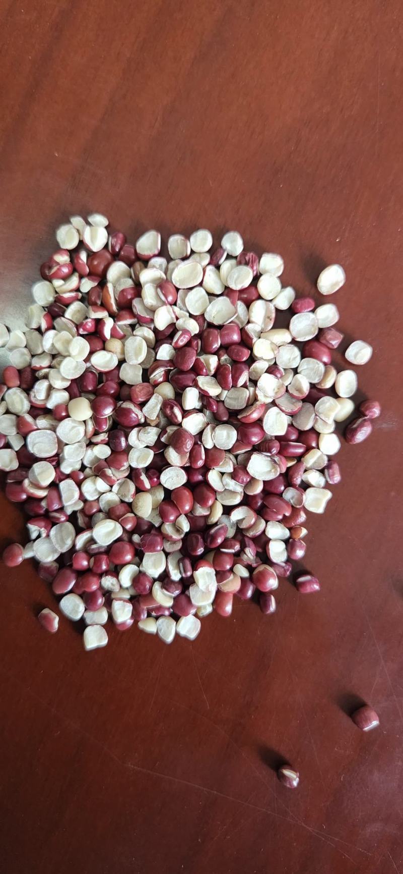 红小豆瓣批发红豆磨粉豆沙原料五谷杂粮红豆半粒碎