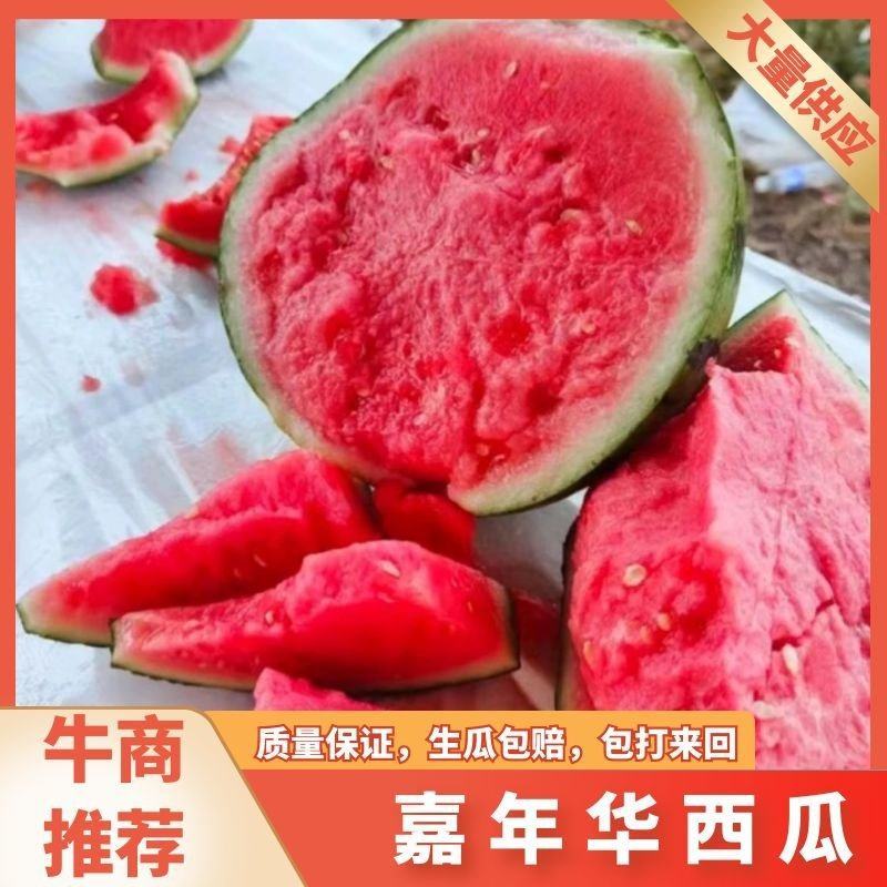 【嘉年华西瓜】嘉年华西瓜薄皮汁多商超基地发可视频看货