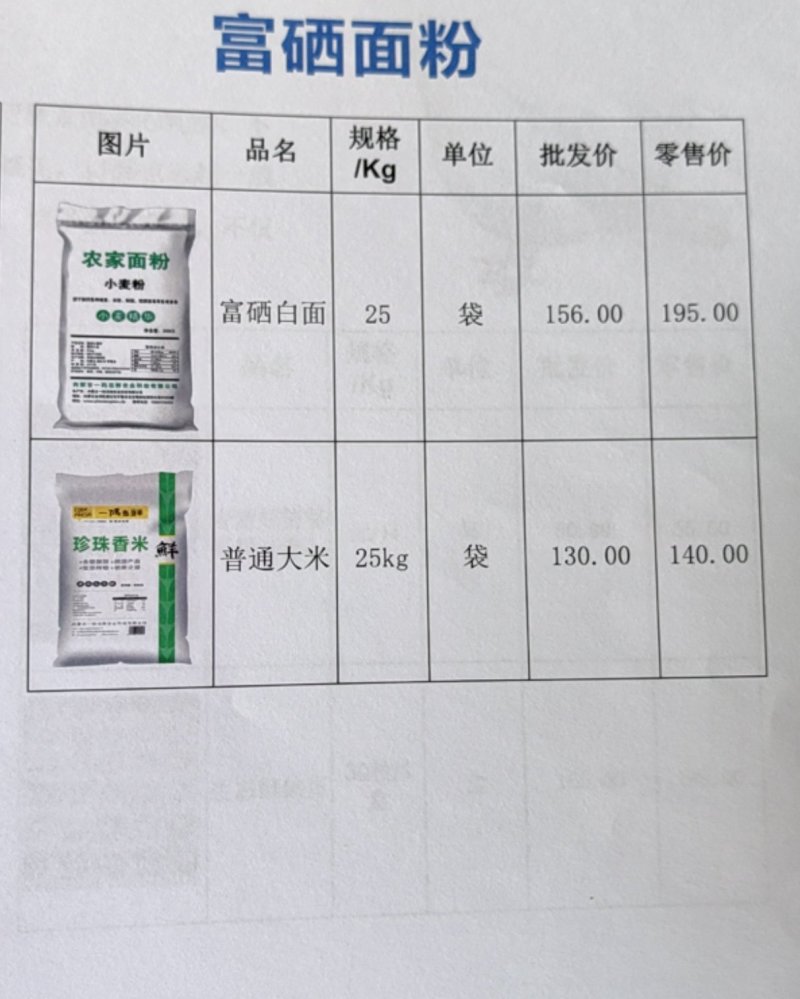 小米大米杂粮辣椒制品白面