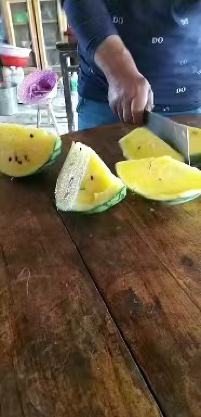 现摘特小凤黄心西瓜新鲜黄肉甜西瓜应季发货快