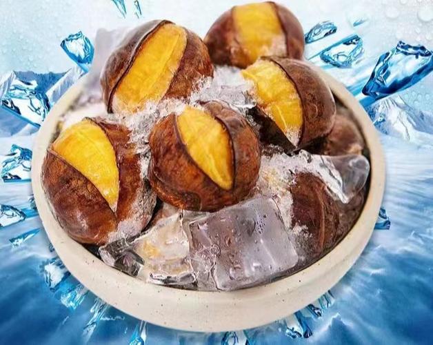 冰糖栗子成品图