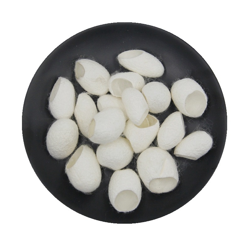 中药材蚕茧壳干蚕茧手工挑选七子白原料美容