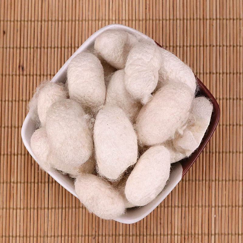 中药材蚕茧壳干蚕茧手工挑选七子白原料美容