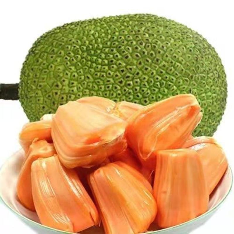 广东泰8红肉菠萝蜜，皮薄肉厚，清甜香脆，欢迎订购