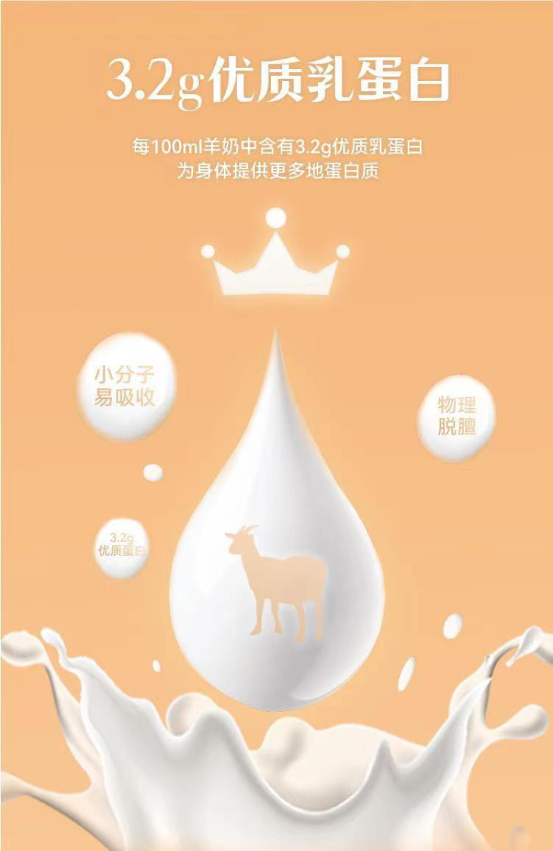 甘慕山羊奶，进口山羊奶源地，商超社区电商平台全国发货