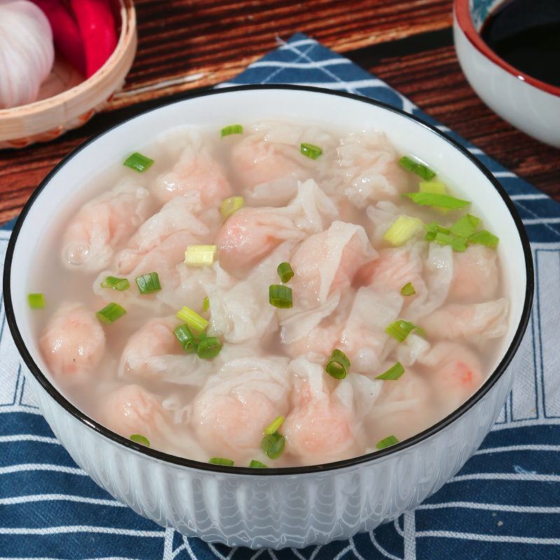 福州虾燕鲜虾肉燕福建特产小吃燕皮馄饨速冻云吞手工混沌扁食