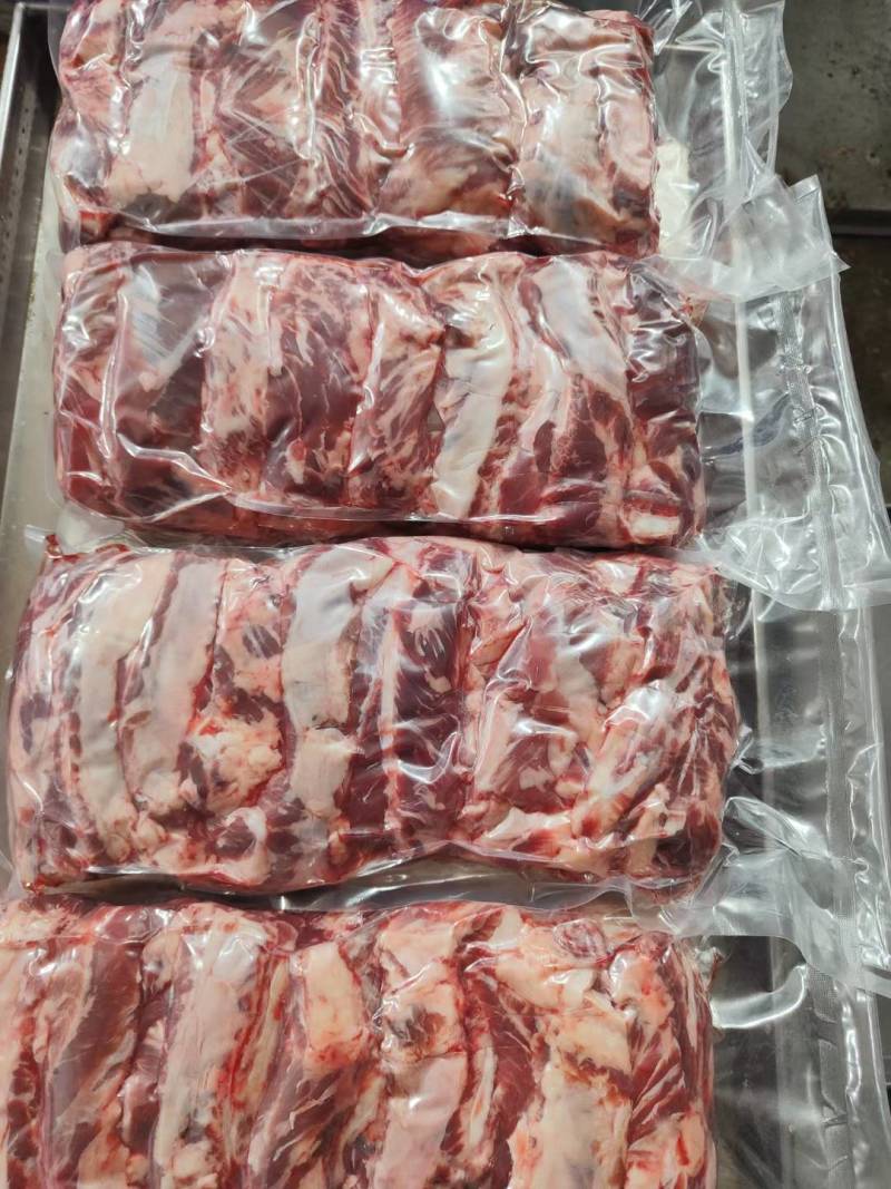 牛肋条，纯干谷饲腹肉条现货一首货源现货价格下调