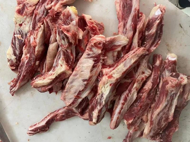 牛肋条，纯干谷饲腹肉条现货一首货源现货价格下调