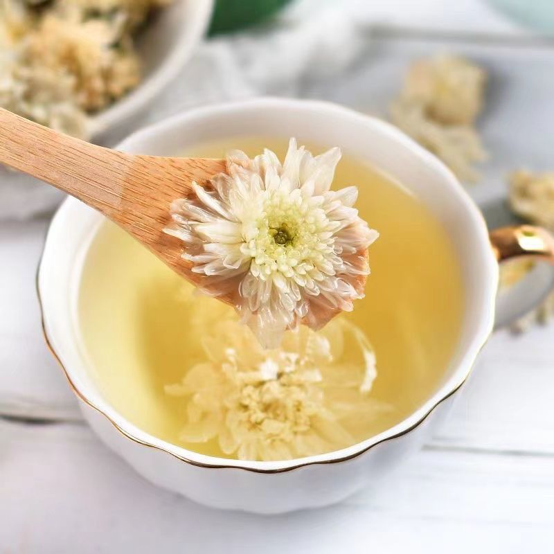 白菊花茶500克黄山贡菊花菊花茶散装泡水