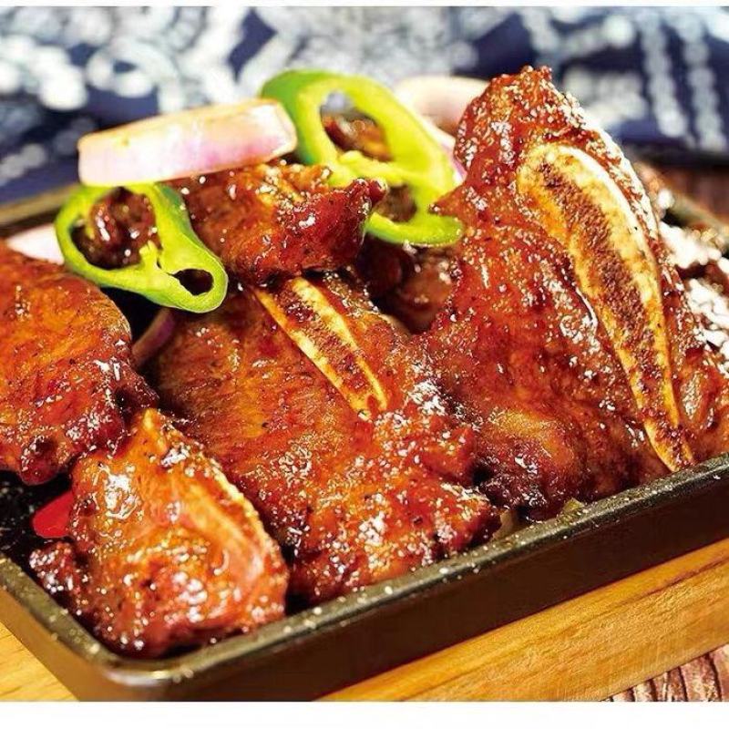 黑椒牛仔骨半成品新鲜带骨牛肋排牛肉牛小排黑椒牛排顺丰包邮