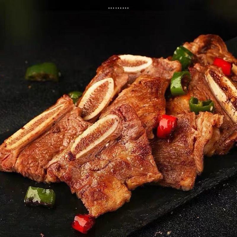 黑椒牛仔骨半成品新鲜带骨牛肋排牛肉牛小排黑椒牛排顺丰包邮