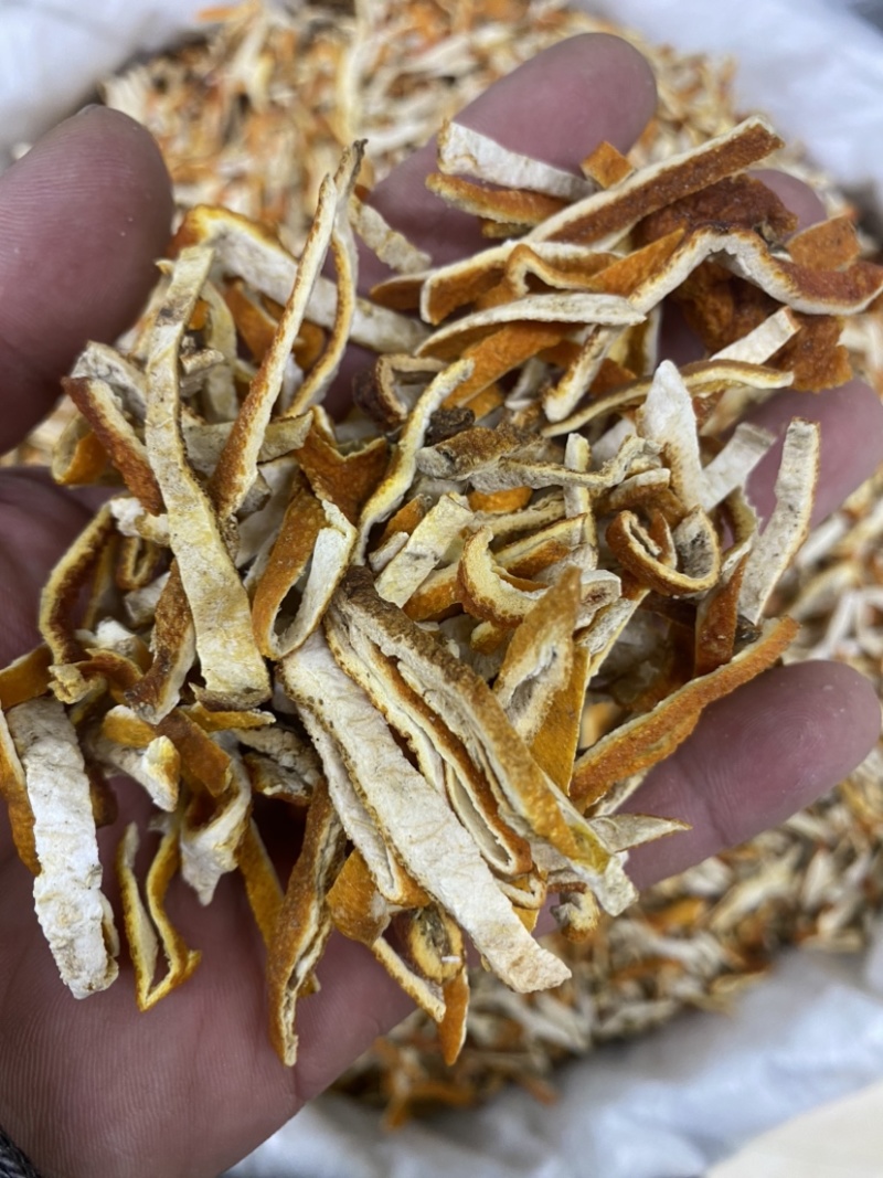 正宗新货橘子皮干桔子皮批发陈皮丝橘子皮丝干净无硫