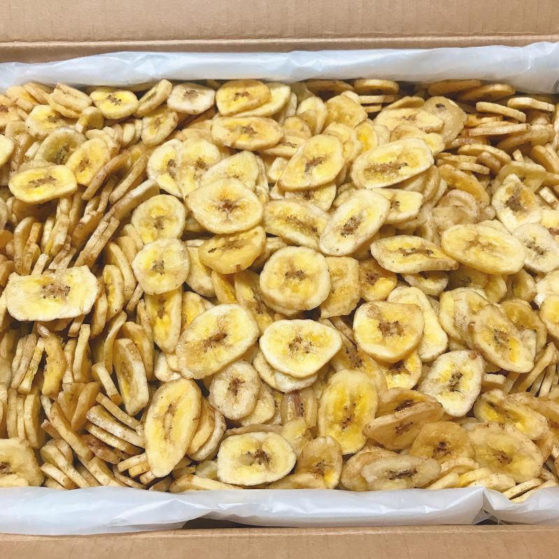 金皇牌香蕉干片10斤整箱包邮酥脆香蕉干健康休闲零食香