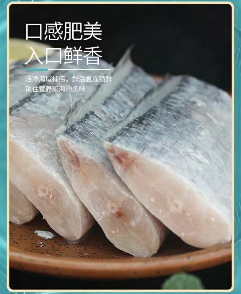 舟山带鱼段特大新鲜东海带鱼段小眼带鱼无冰整箱批发