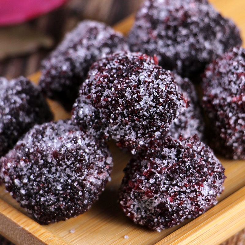 冰糖杨梅干雪花杨梅酸甜冰花陈皮杨梅干梅子蜜饯果干果脯休闲