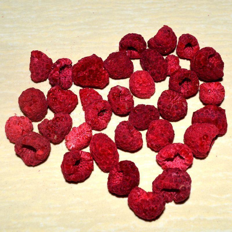 冻干树莓干泡水泡茶树梅碎蛋糕装饰树莓粒无加糖整粒