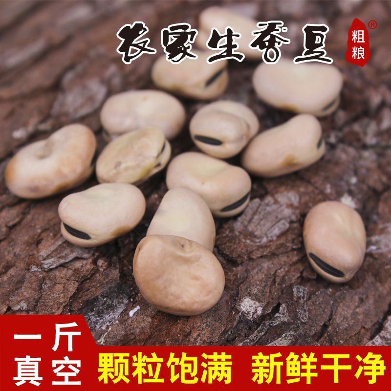 崇礼生蚕豆5斤新鲜农家自种胡豆罗汉豆可发芽蚕豆种子白