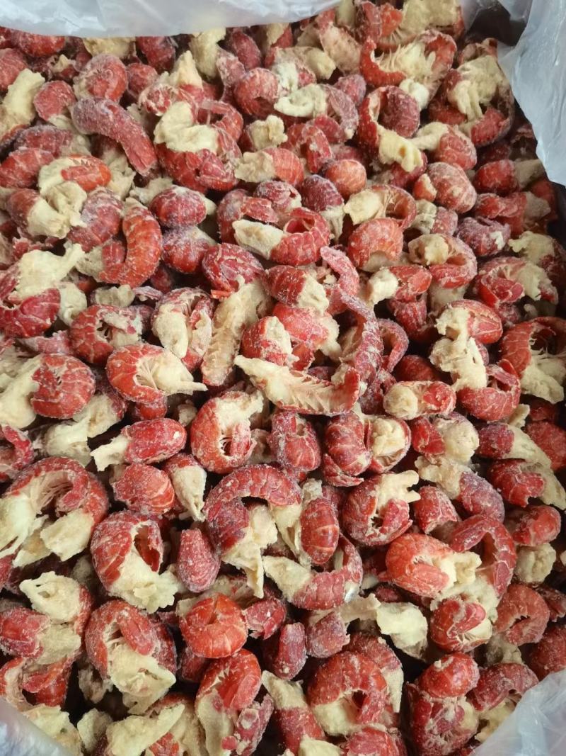 特大原料龙虾尾净重20斤95粒左右下料